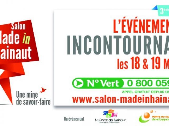 Nous exposons au salon Made in Hainaut 